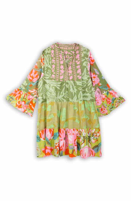 SAACHI Patchwork Cotton Tunic