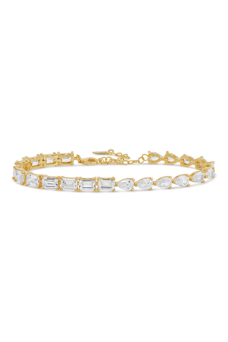 Tennis Bracelet, Main, color, GOLD