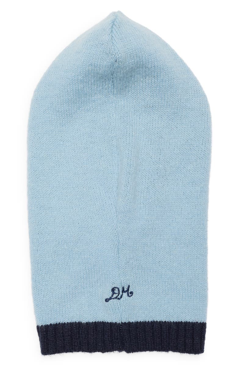 Damson Madder Button Through Hood, Alternate, color, Blue