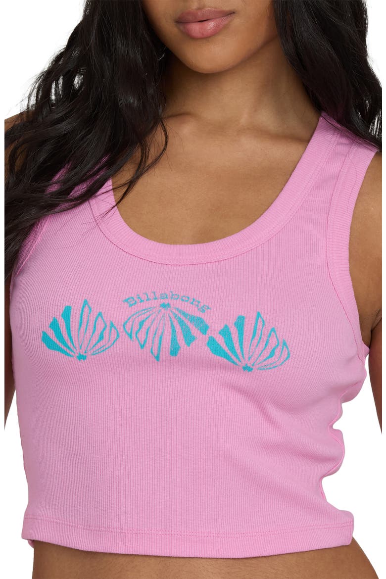 Newly Found Graphic Rib Crop Tank, Alternate, color, PARTY PINK