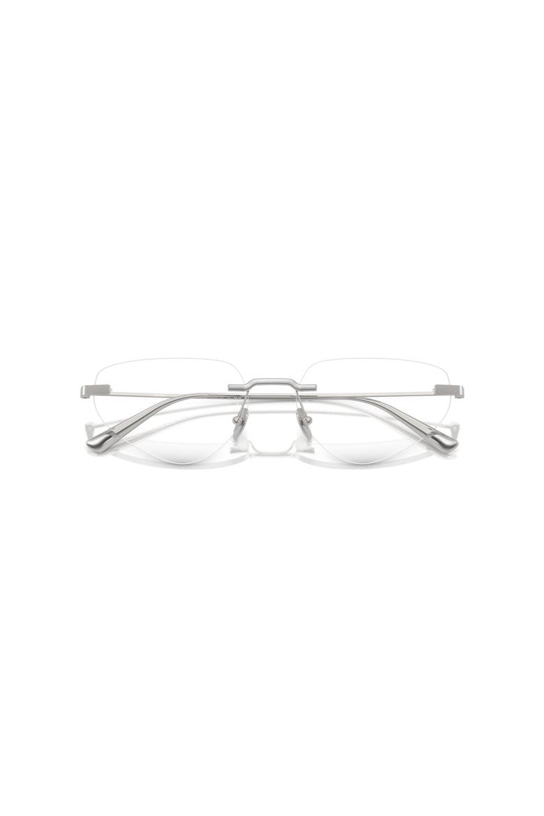 57mm Irregular optical glasses, Alternate, color, Silver