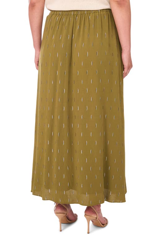 Halogenr Halogen(r) Metallic Accent Pull-on Midi Skirt