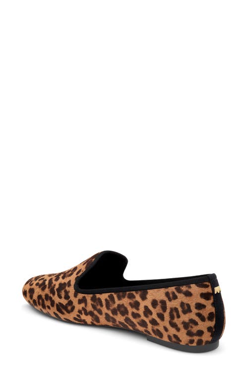 Birdies Starling Flat In Leopard Print Calf Hair