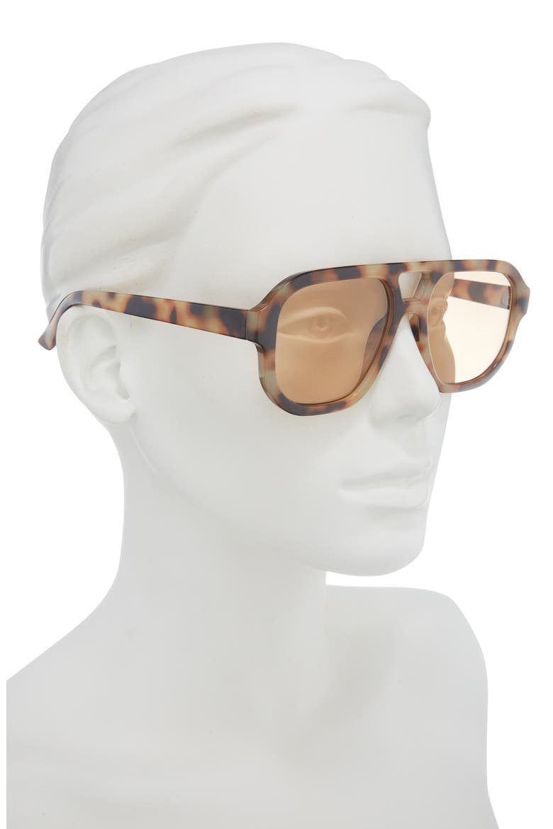 Aviator Sunglasses, Alternate, color, TORTOISESHELL- BLONDE