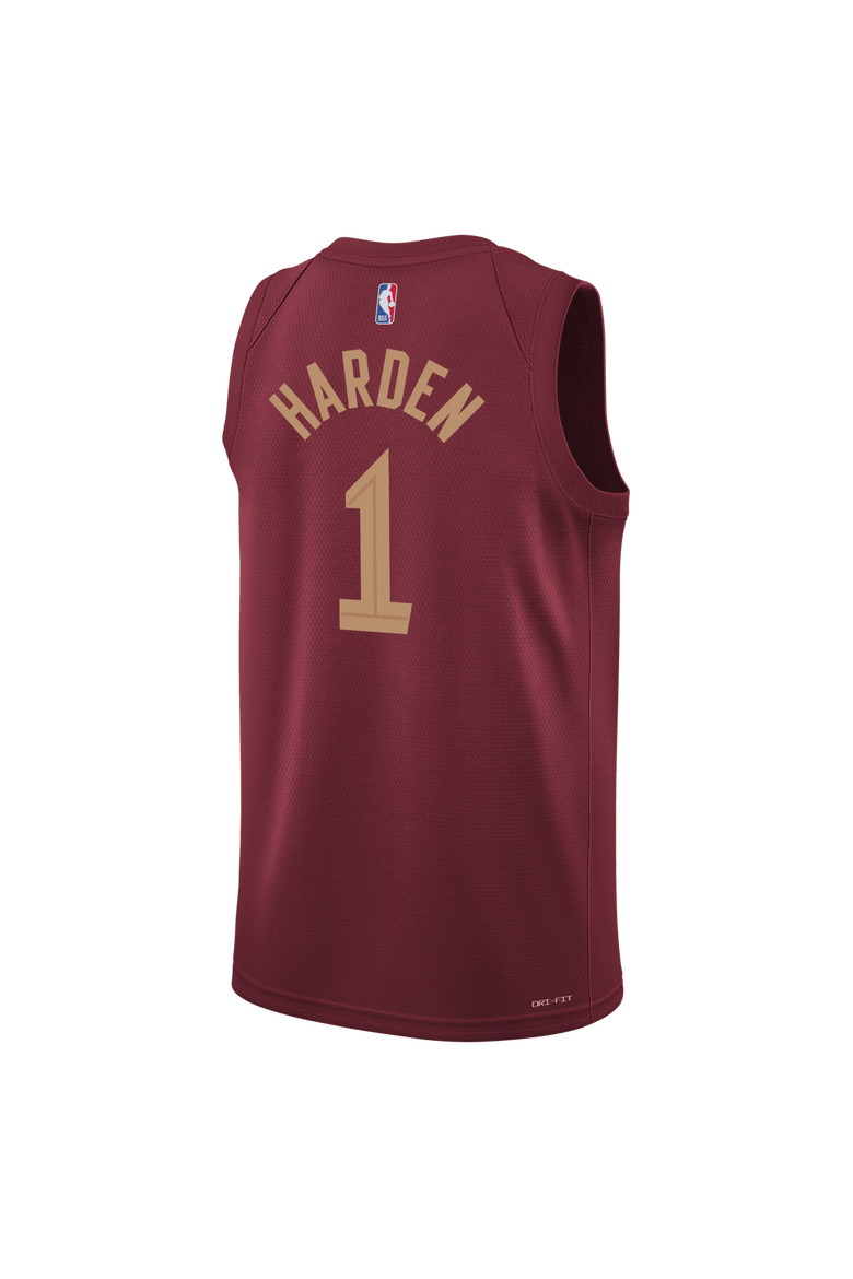 Youth Nike James Harden Wine Cleveland Cavaliers Swingman Jersey - Icon Edition, Alternate, color, Wine
