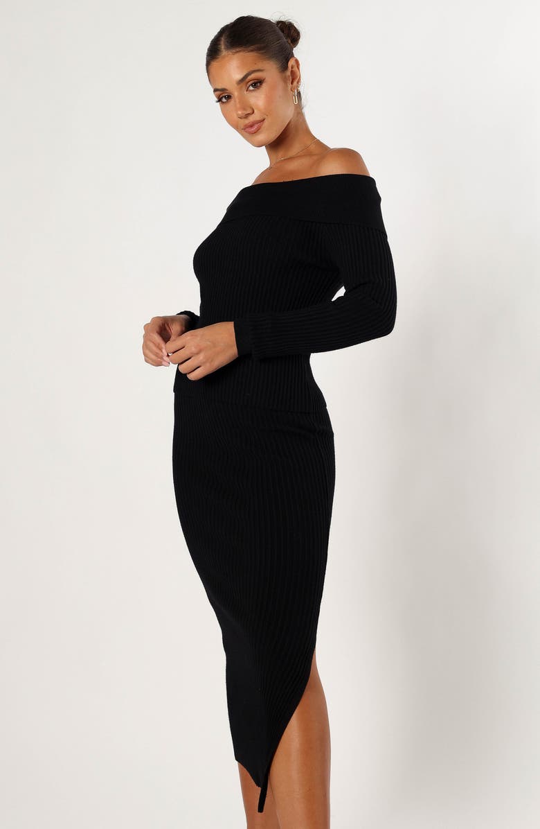 Petal & Pup Knit Off the Shoulder Top & Skirt Set, Alternate, color,