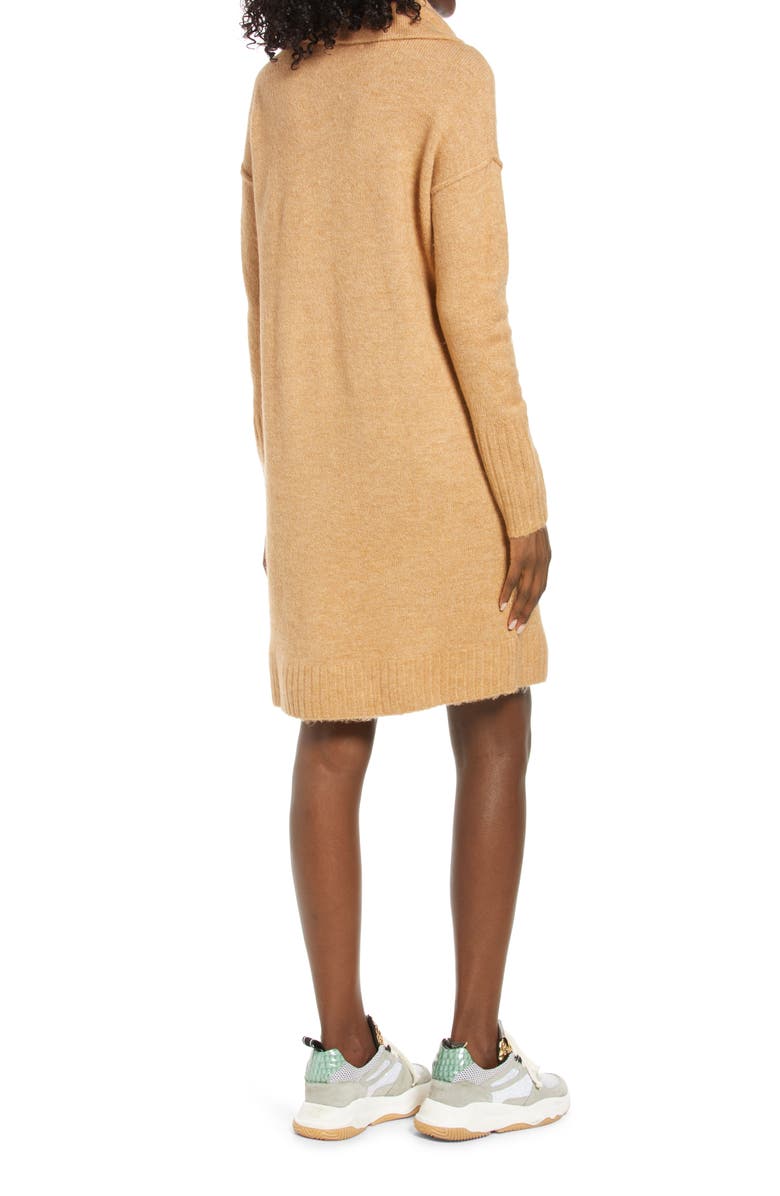 VERO MODA Luci Cowl Neck Long Sleeve Sweater Dress, Alternate, color, 