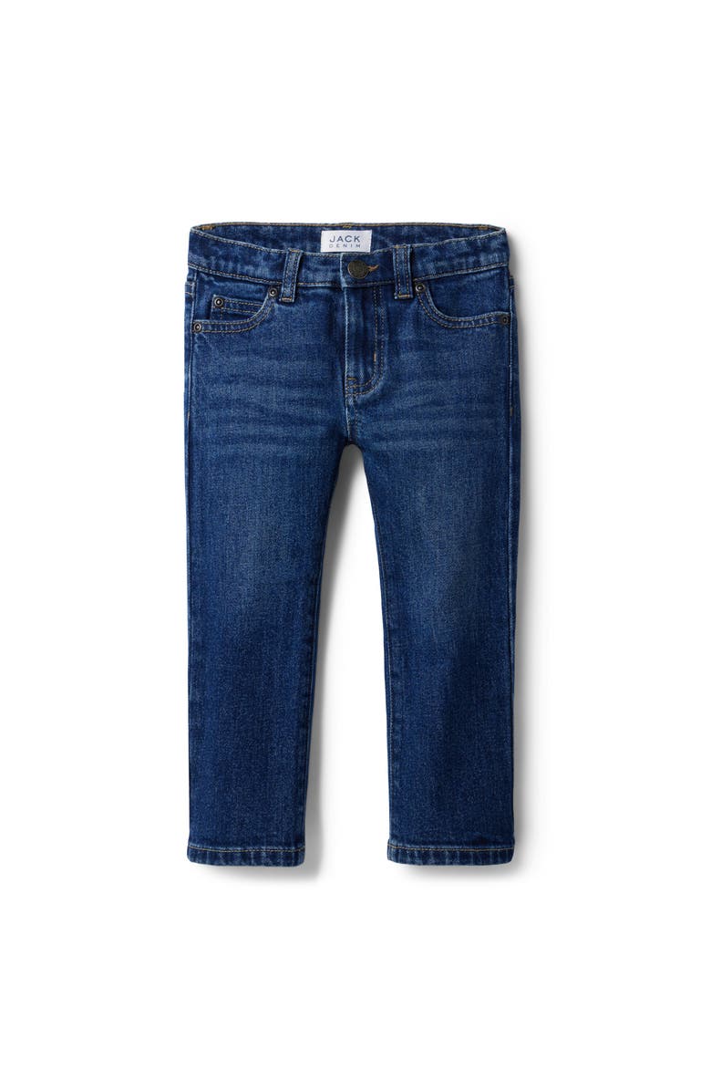 Janie and Jack Straight Jean In Kingsley Wash, Main, color, Blue