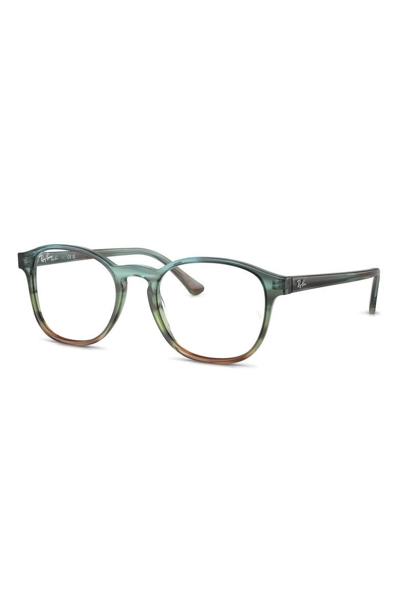 Ray-Ban 52mm Phantos Optical Glasses, Alternate, color, Blue Gradient