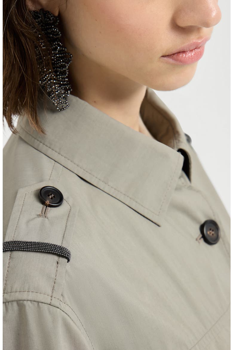 Outerwear with monili, Alternate, color, Khaki