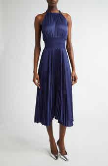 A.L.C. Renzo Pleated Midi Dress