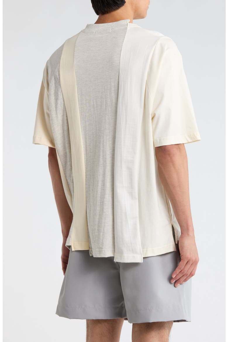 Multi Paneled T-Shirt, Alternate, color, OFF WHITE