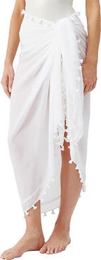 Melissa Odabash Tassel Cover-Up Pareo