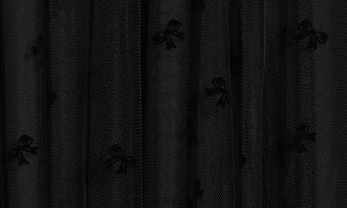 Dr2 By Daniel Rainn Swiss Dot A-line Skirt In Black