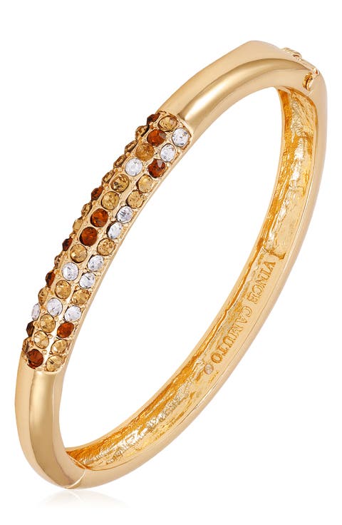 Pavé Crystal Bangle Bracelet