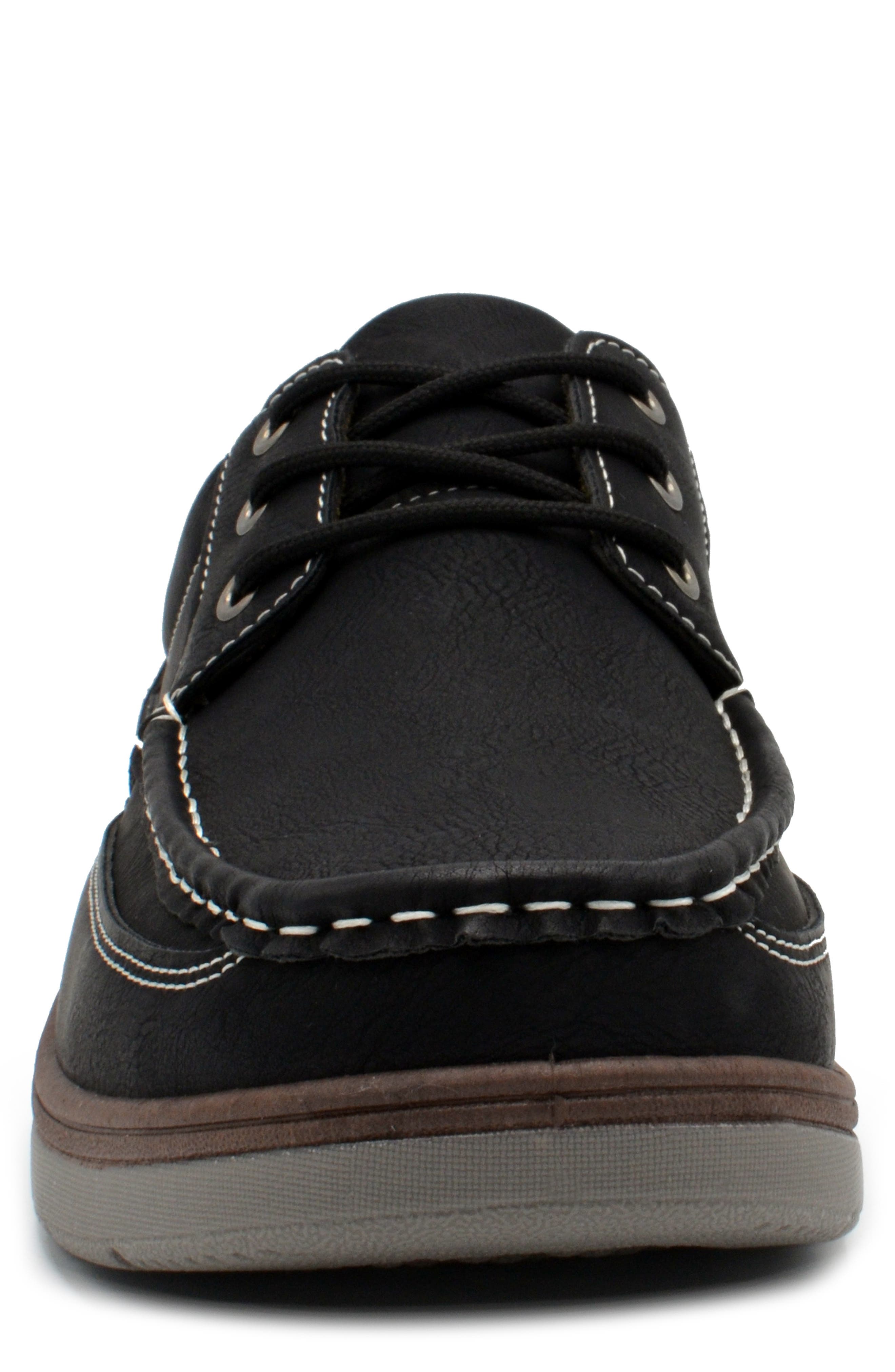 ASTON MARC Classic Boat Shoe, Alternate, color, Black