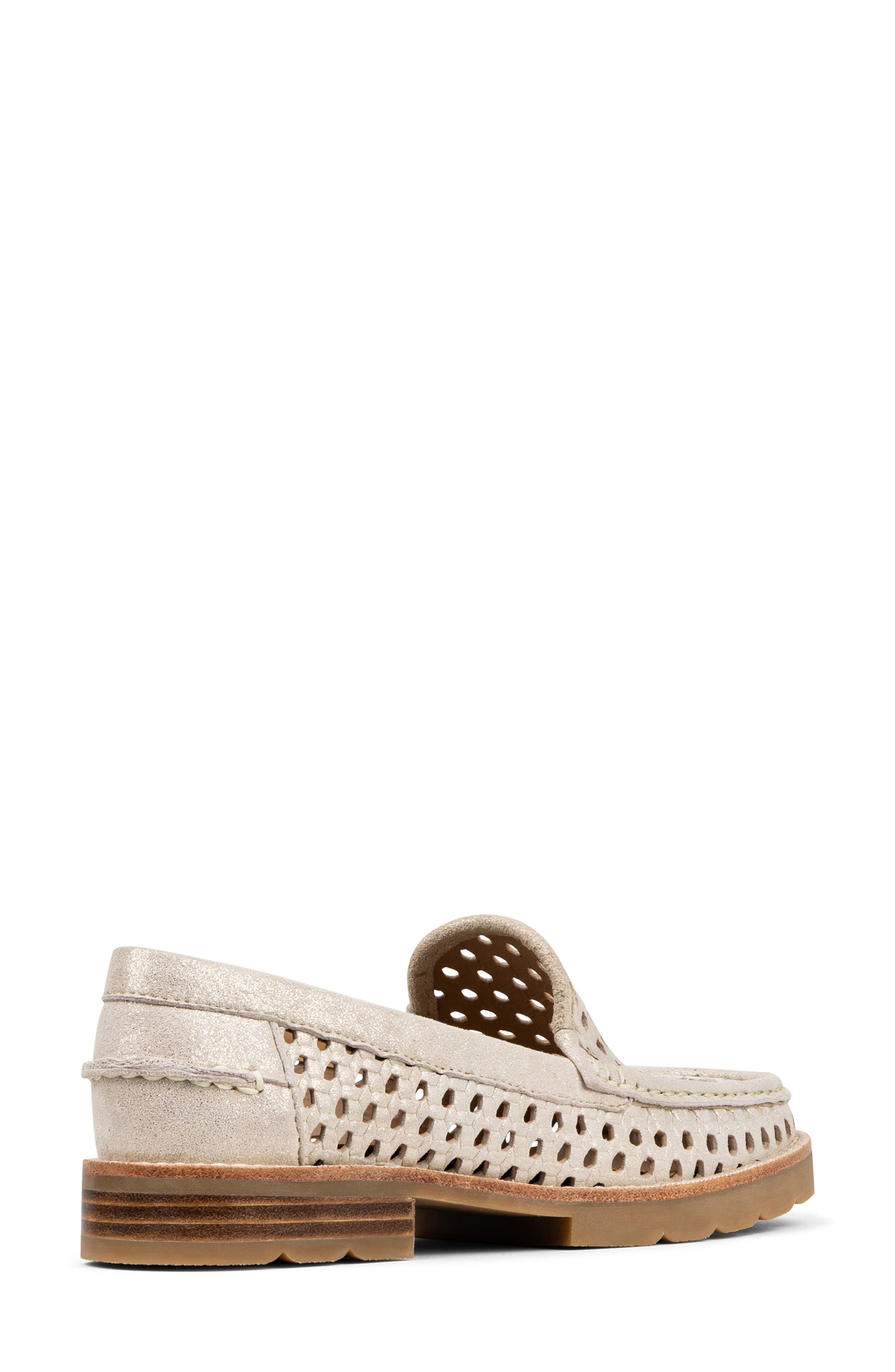 Ombree Loafer, Alternate, color, PLATINUM