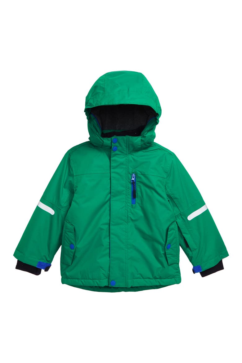 Polar Bear Waterproof Hooded Jacket, Main, color, HIKE GREEN