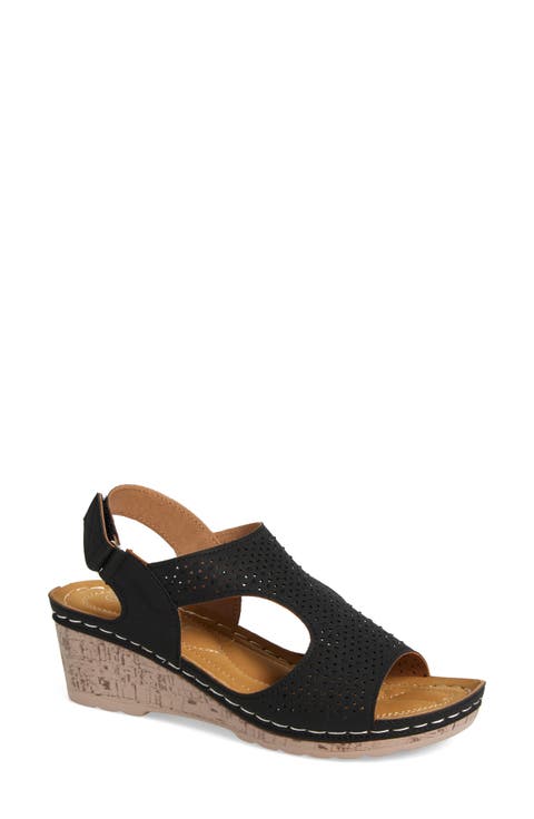 Wedge Slingback Sandal (Women)