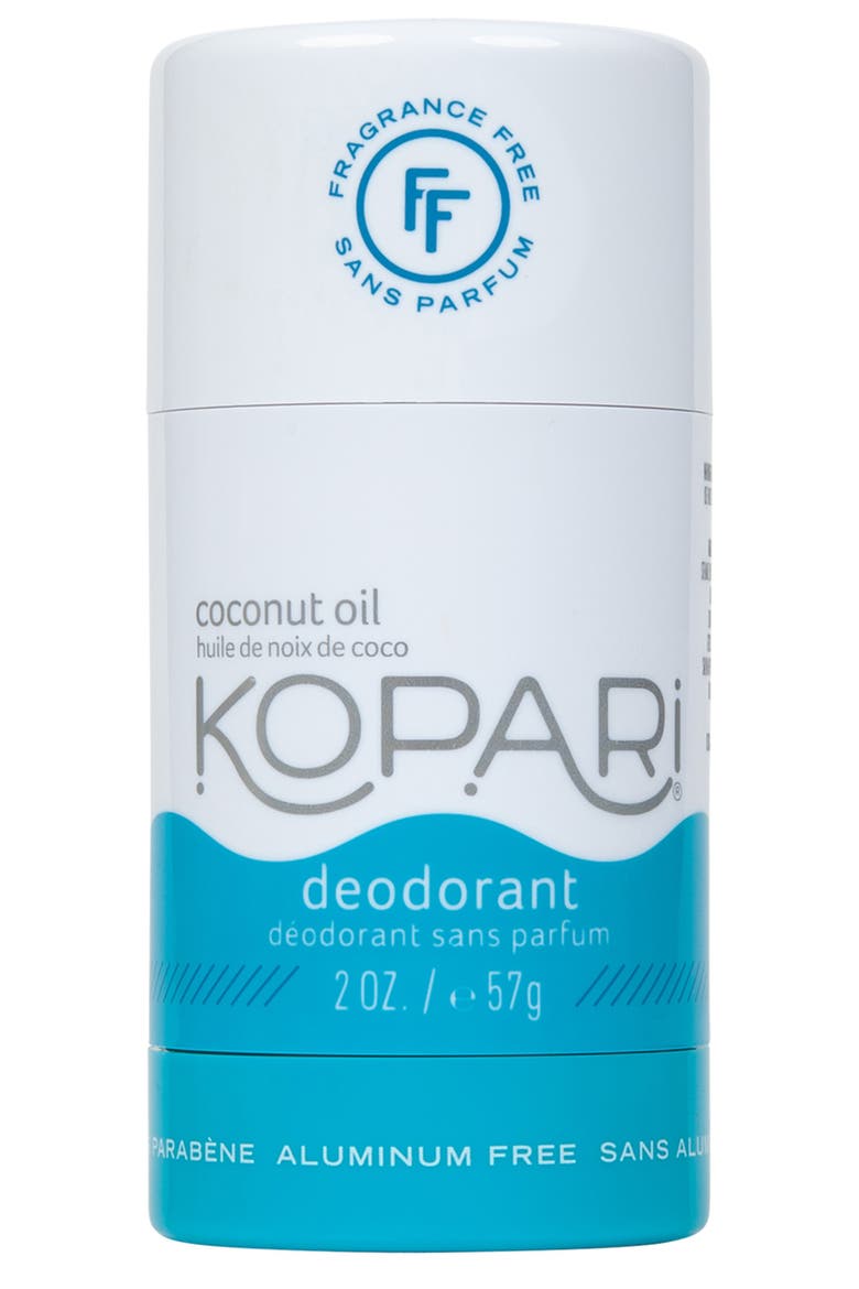 Natural Coconut Fragrance Free Deodorant, Main, color, FRAGRANCE FREE