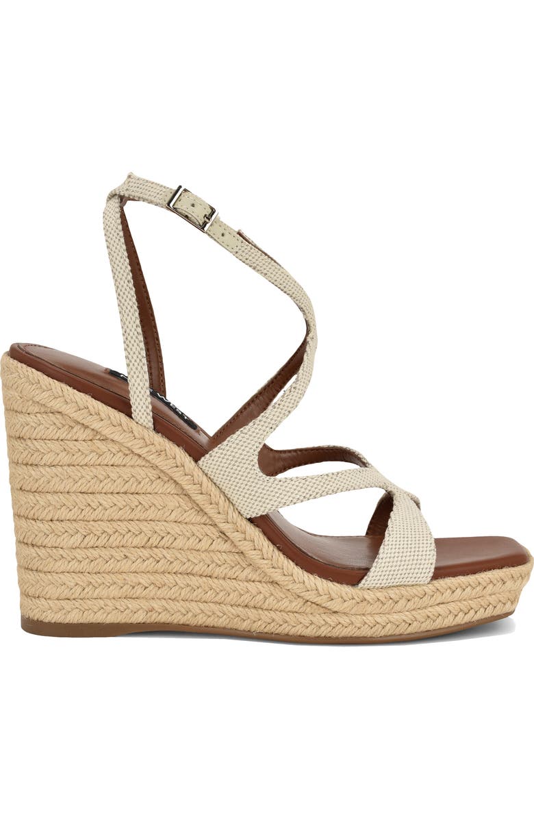 Nine West Adriane Platform Wedge Sandal, Alternate, color,