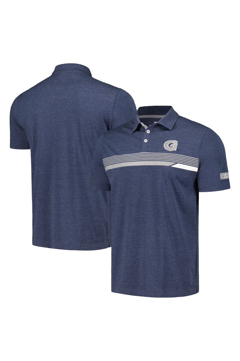 Men's Colosseum  Navy Georgetown Hoyas No Problemo Polo, Alternate, color, Navy
