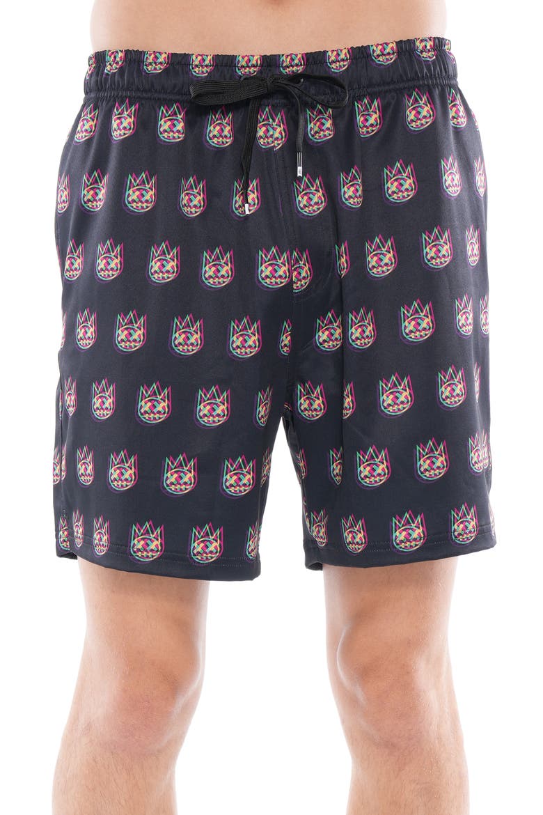 Shimuchan Swim Trunks, Main, color, TRIPPY