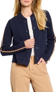 NIC+ZOE Dashing Dusk Cotton Blend Cardigan