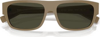 57mm Rectangular Sunglasses