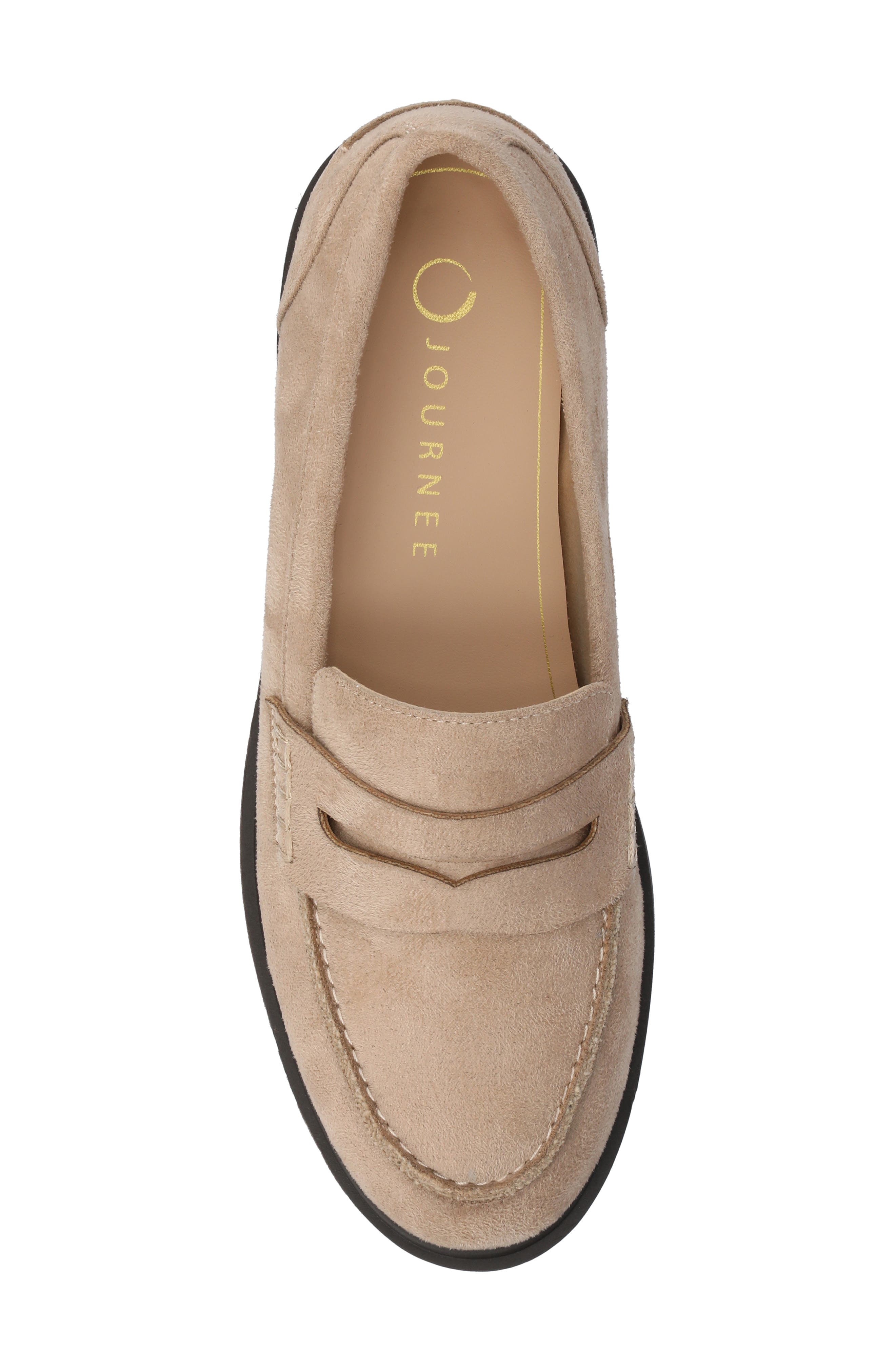 Brooks Penny Loafer, Alternate, color, TAUPE