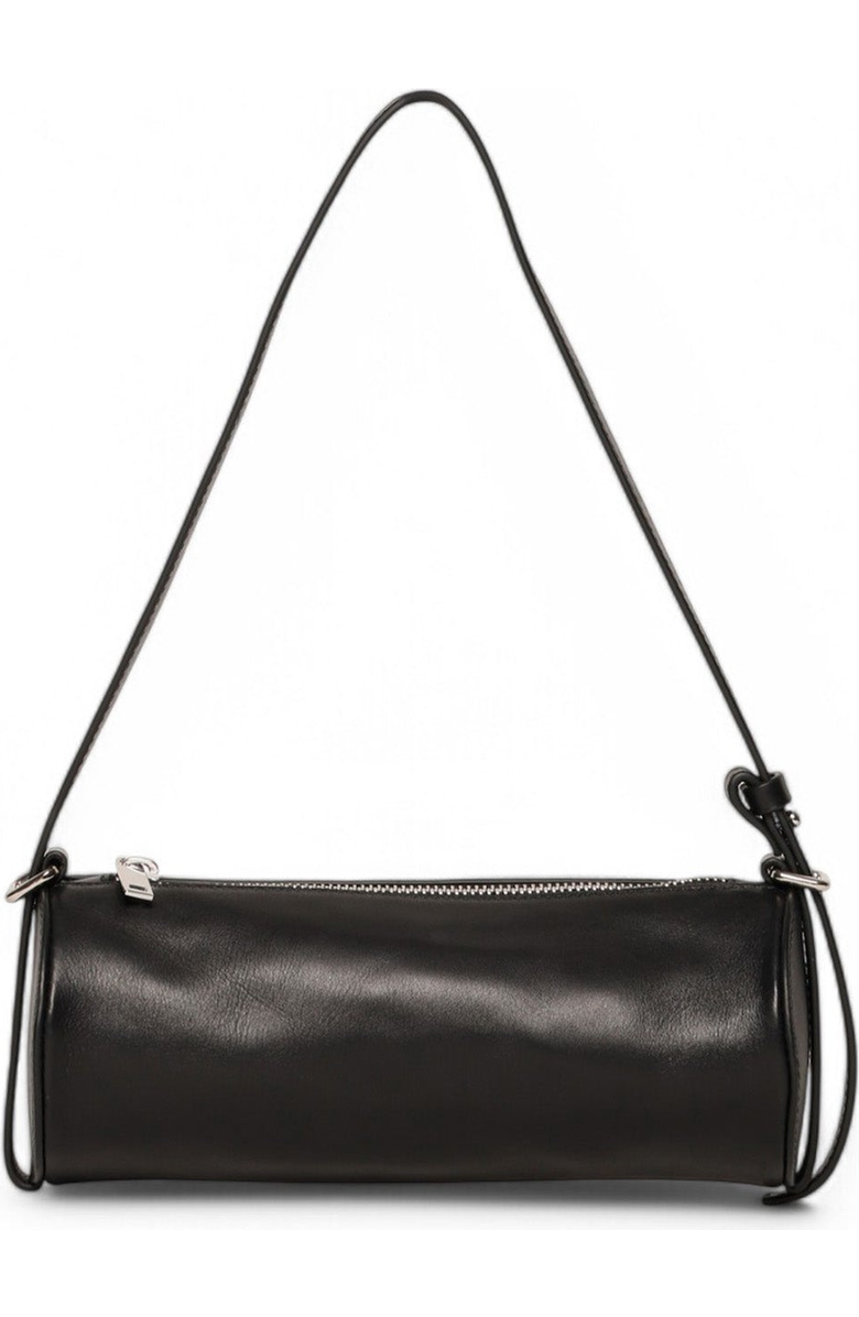 Walter Baker Quinn Barrel Shoulder Bag, Main, color, Black