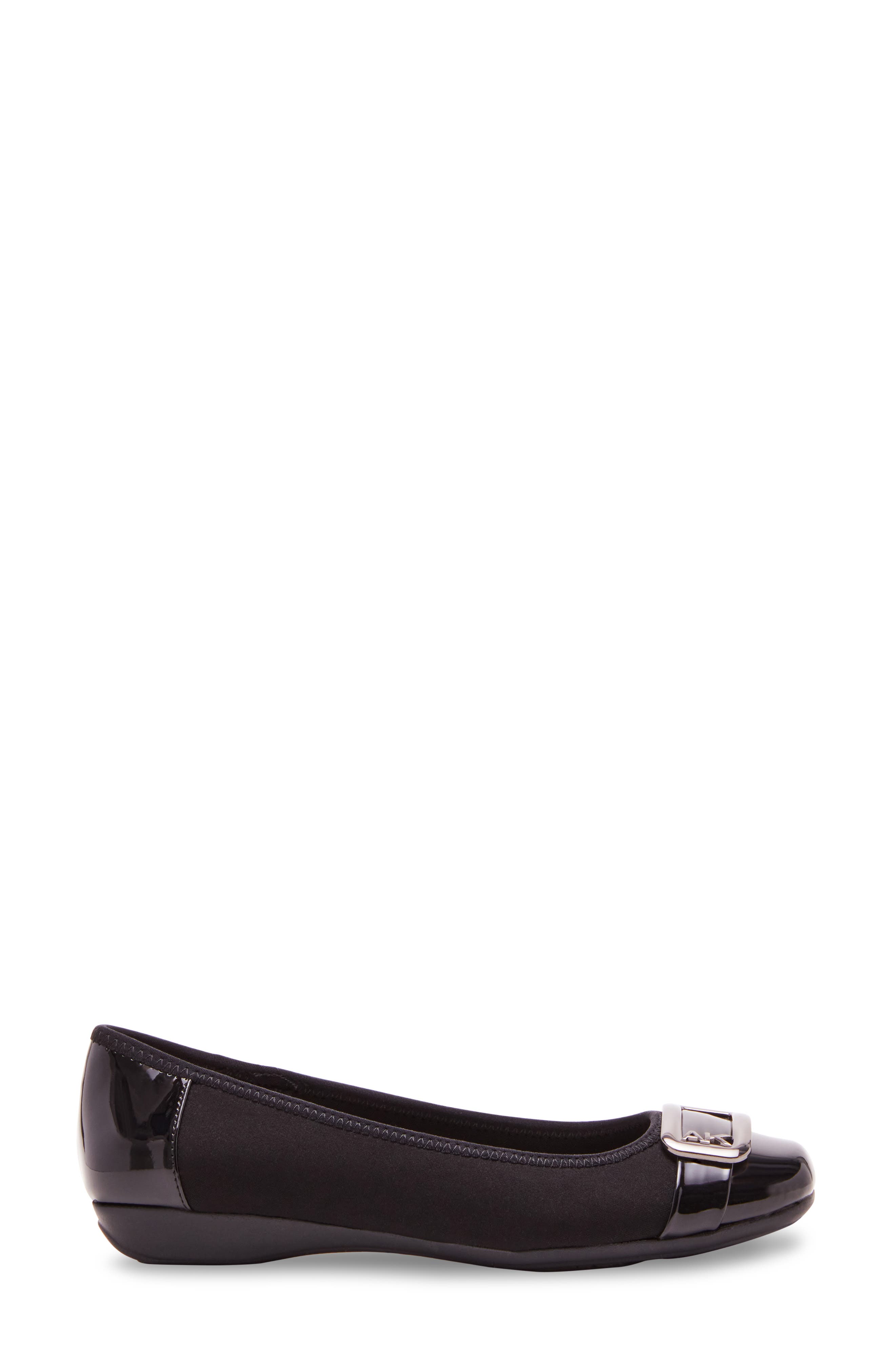 Ulivera Ballet Flat, Alternate, color, BLACK