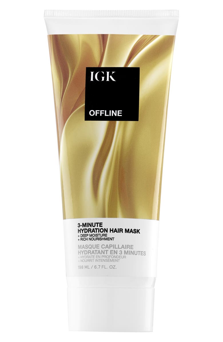 IGK Offline Hydration Hair Mask, Main, color, 
