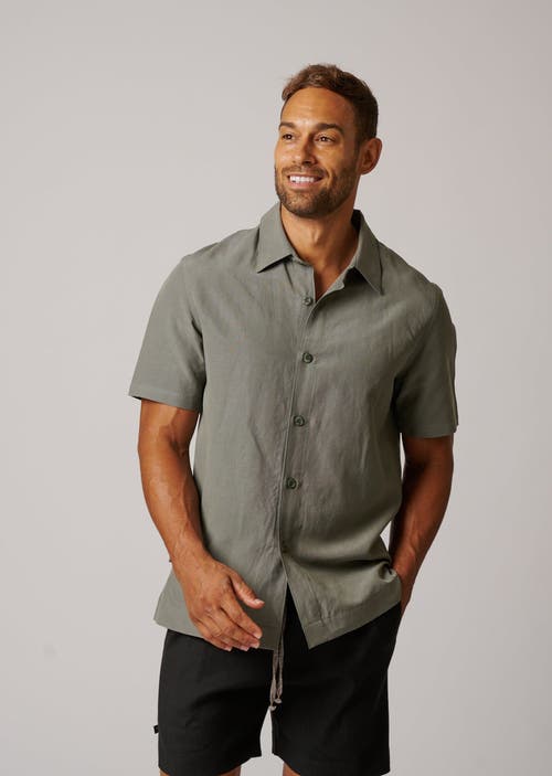 LEISURE LAB LEISURE LAB CABANA BUTTON UP