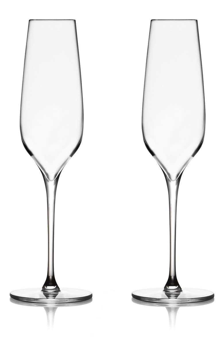 Nambé Vie Champagne Flutes - Set of 2, Main, color,