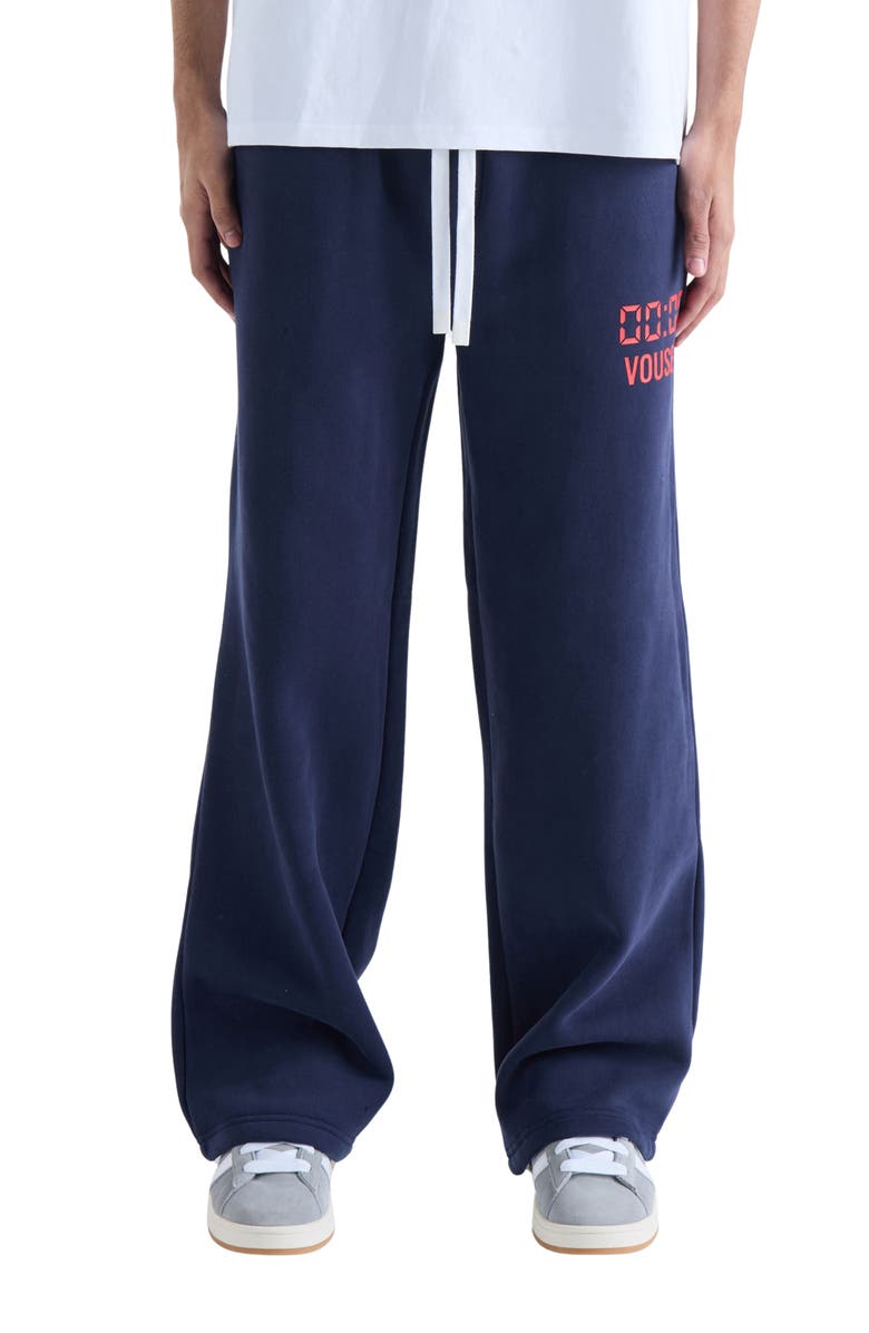 VOUSETI Us Against Time Fleece Track Pants, Main, color, 
