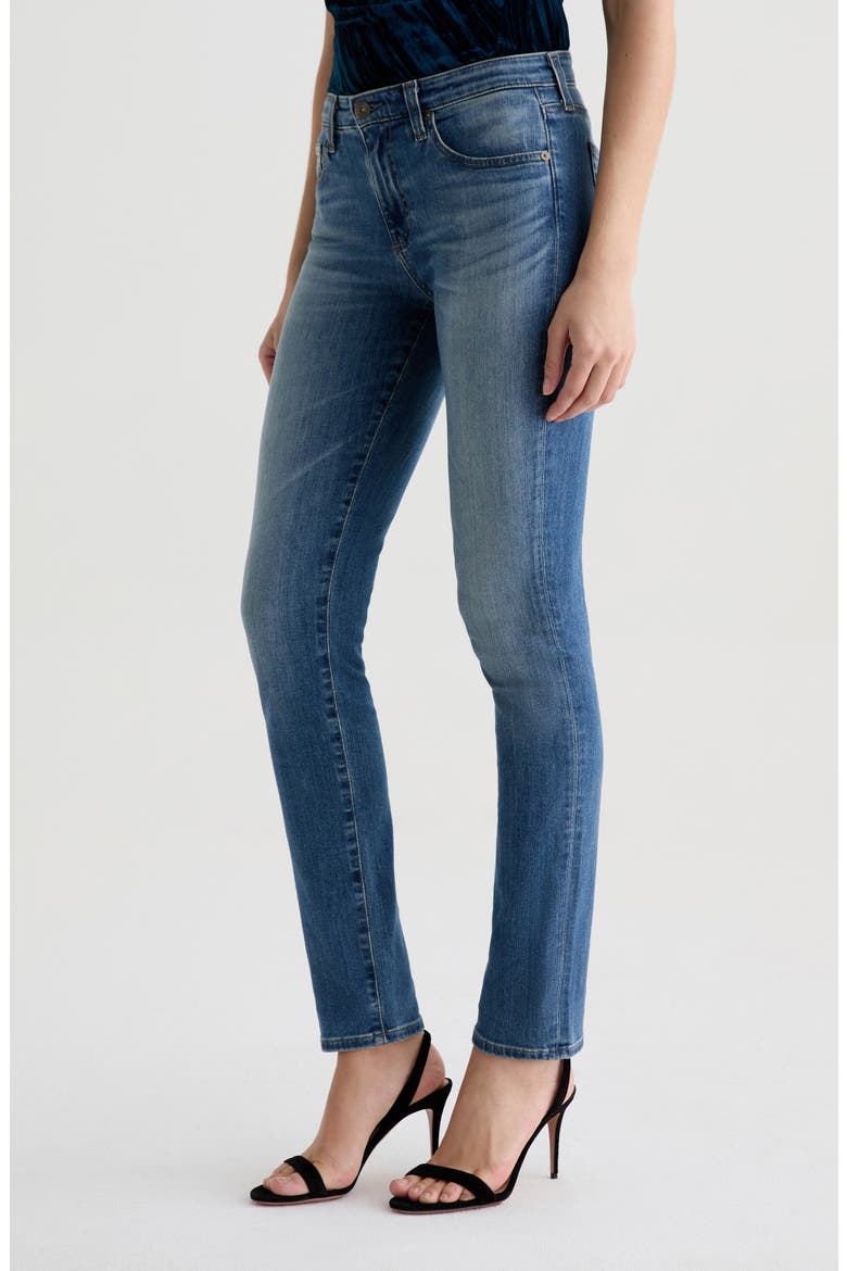 Prima Low Rise Cigarette Jeans, Alternate, color, KINSHIP