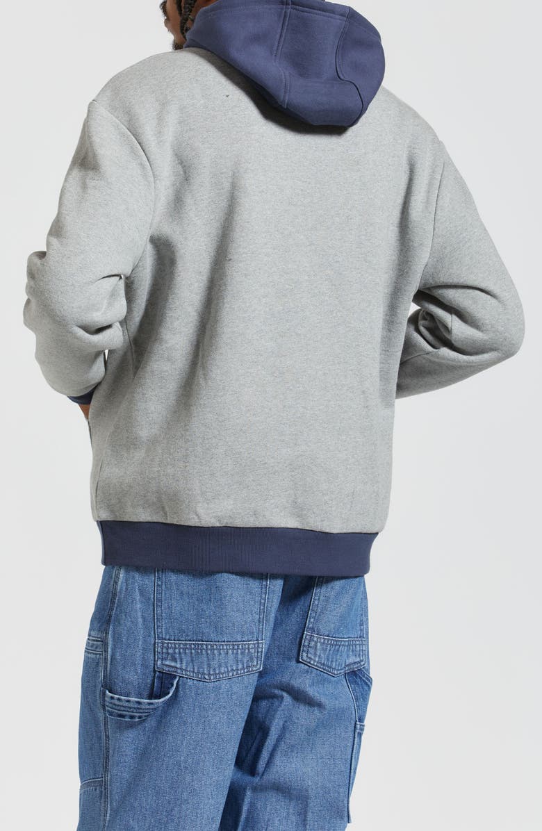 Brixton Retro Heavyweight Hoodie, Alternate, color, 