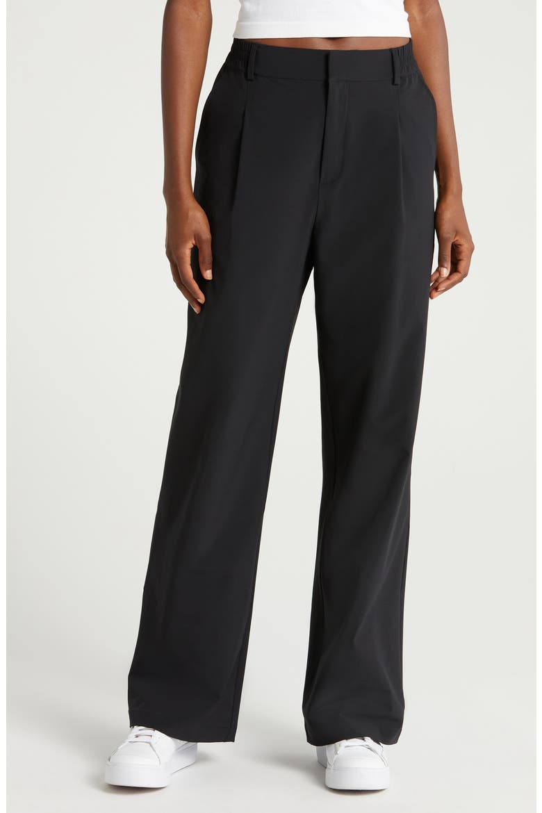 Pursuit Relaxed Fit Pants, Main, color, BLACK