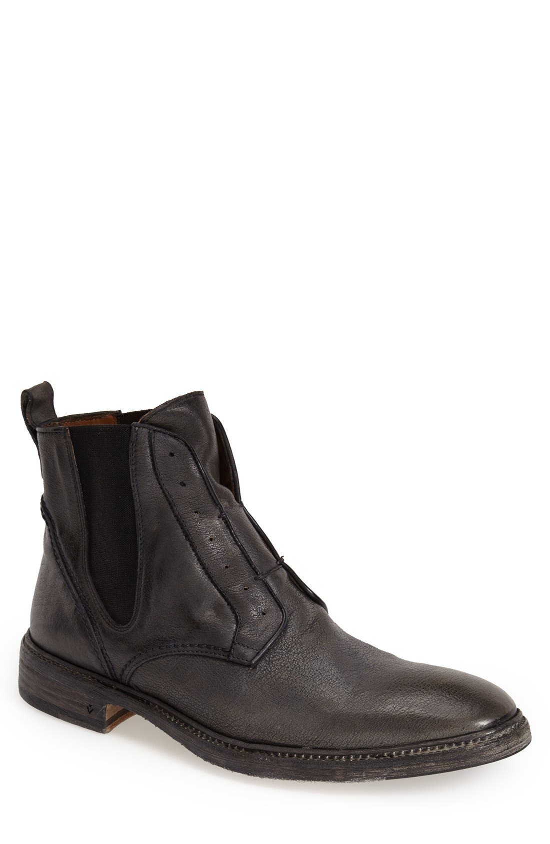 John Varvatos Collection 'Norvegian' Plain Toe Boot, Main, color, 