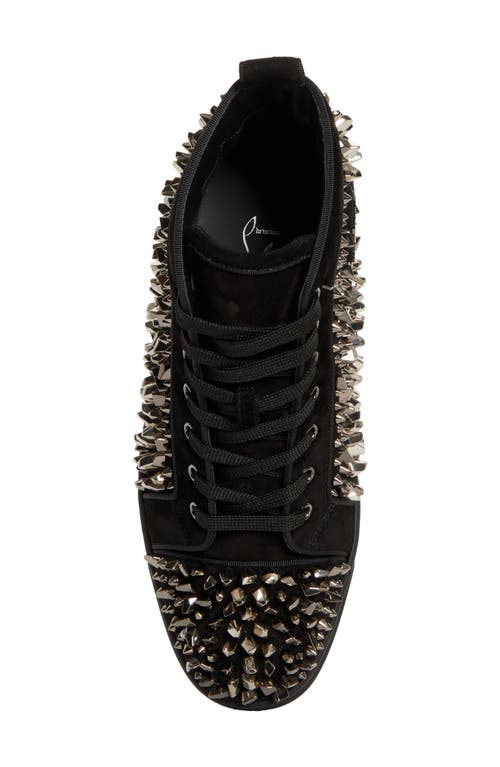 Christian Louboutin Louis Riptilis Spikes High Top Sneaker