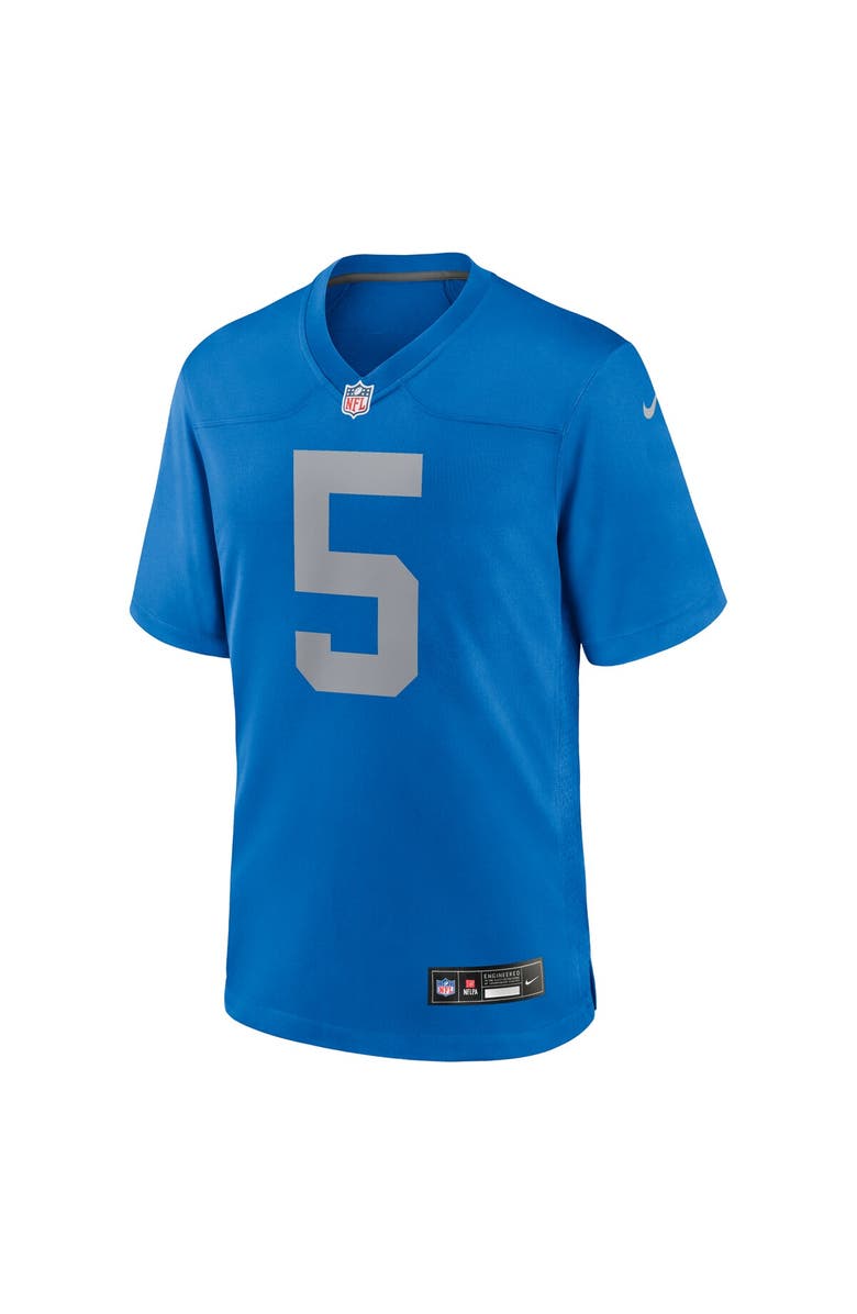 Nike Men's Nike David Montgomery  Blue Detroit Lions Alternate Game Jersey, Alternate, color, Blue