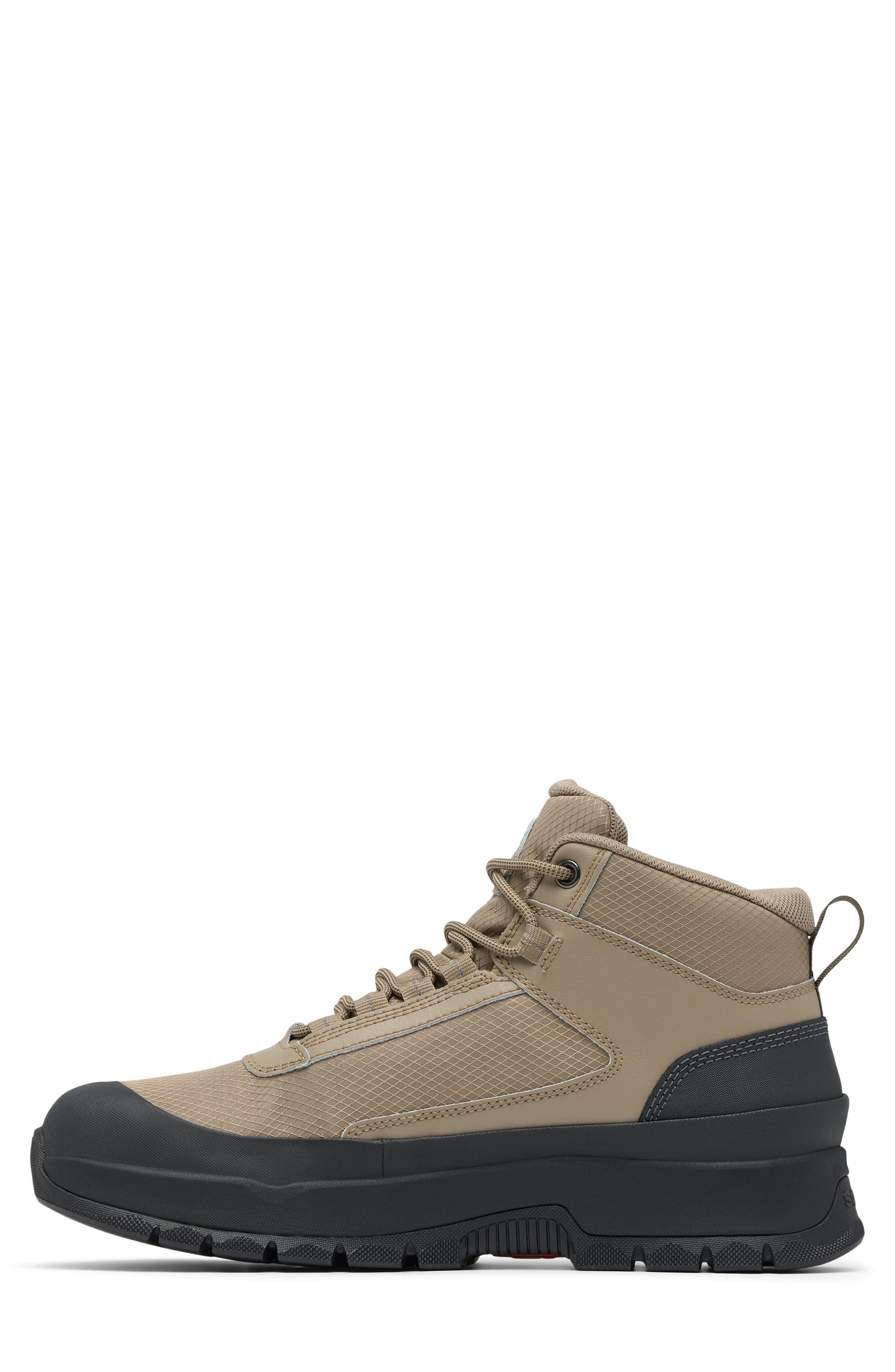 SOREL Outing NW<sup>™</sup> Mid Waterproof Sneaker, Alternate, color, Khaki Ii/ Jet