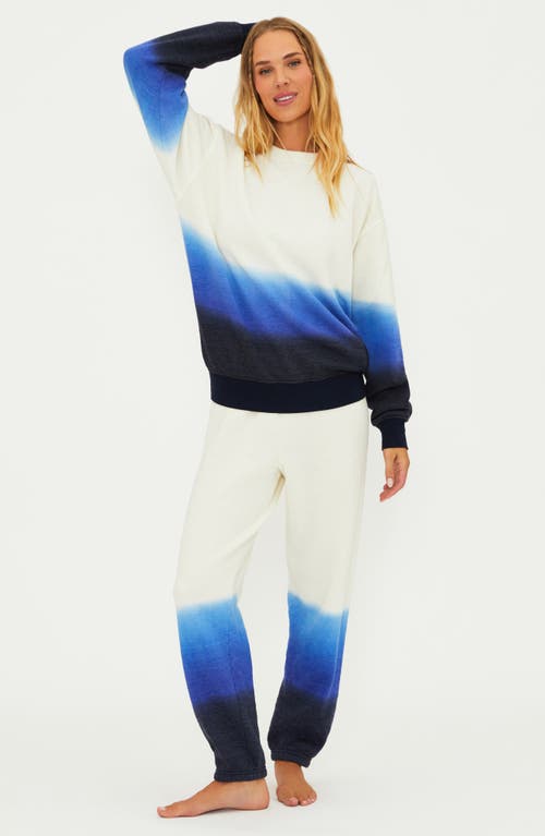 Beach Riot Kenzlie Sweatshirt In Navy
