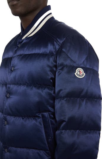 Moncler Dives Quilted Satin Down Bomber Jacket | Nordstrom