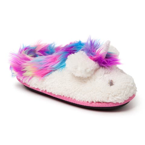 Kids
 Peyton Novelty Unicorn Fuzzy Slipper (Toddler 
Little Kid)