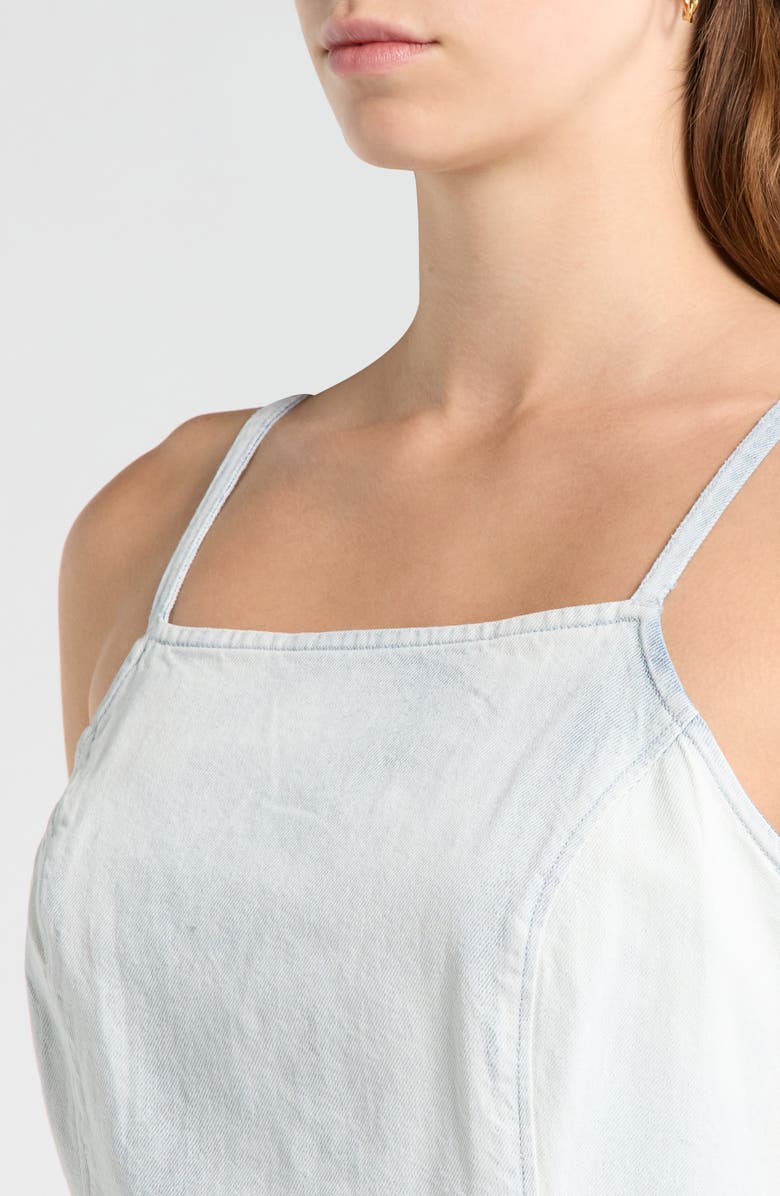 Billabong Jade Saltwashed Sleeveless Minidress, Alternate, color, Blue Mist