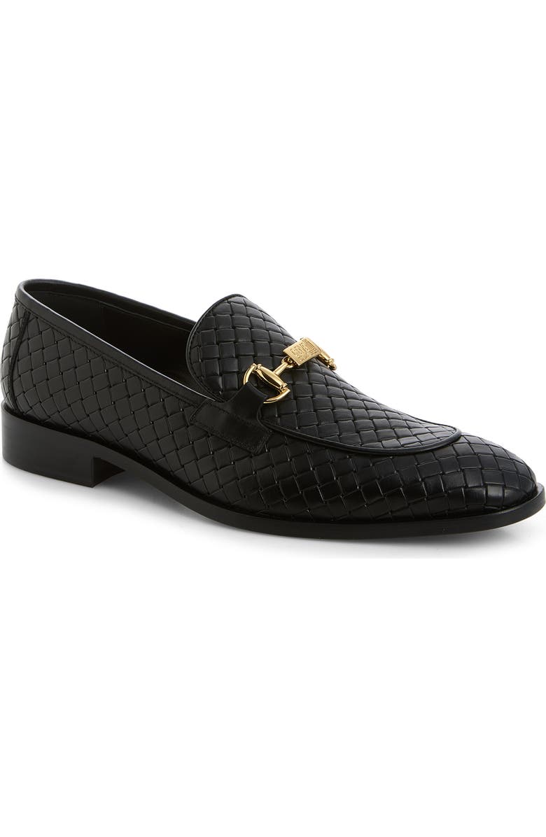 Roberto Cavalli Woven Bit Loafer, Main, color,