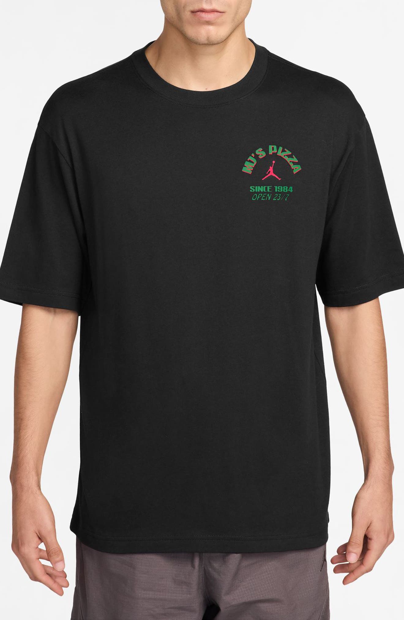 Pizza Cotton Graphic T-Shirt