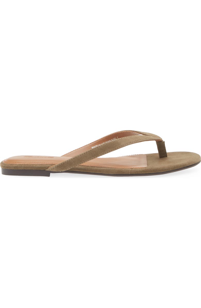 Madewell The Iggy Flip Flop, Alternate, color, Safari Khaki